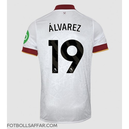 West Ham United Edson Alvarez #19 Tredjeställ 2024-25 Kortärmad